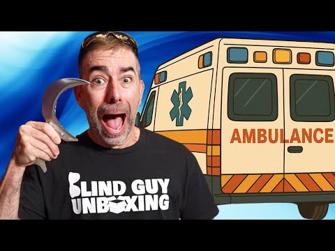 My first unboxing injury – a Blind Guy Unboxing