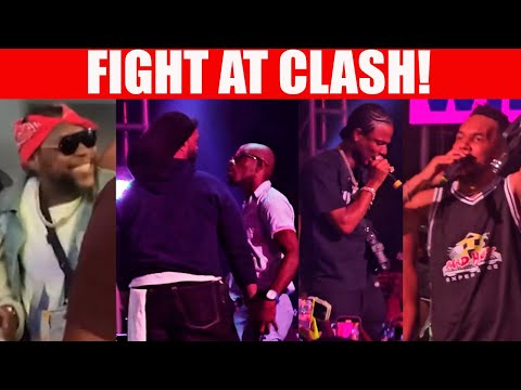 LOOK! Selector FⓘGHT T.O.K At CLASH! | Vybz Kartel REACTS | Masicka Run Out | Baby Cham