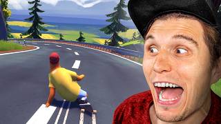 Was passiert, wenn ein FAULTIER mit einem SKATEBOARD einen Berg herunter fährt?