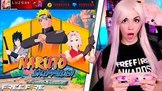 VOLVI A FREE FIRE Y GARENA ME DETONA EN LA COLAB DE NARUTO🤭