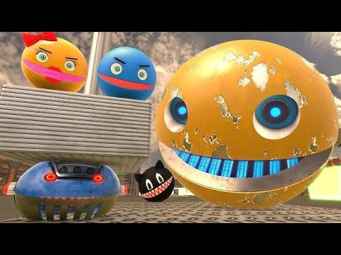 ROBOT PACMAN VS MONSTER PACMAN USE POKEMON NEW fun ADVENTURE PACMAN POKEMON V27