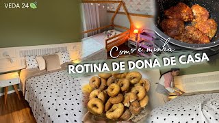 VLOG ISSO ME SURPREENDEU MUITO! um novo desafio e rosquinhas fritas #veda24