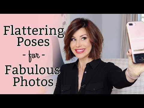 BEST POSES FOR FLATTERING PICTURES | HOW TO LOOK BETTER in SELFIES or PHOTOS | Dominique Sachse