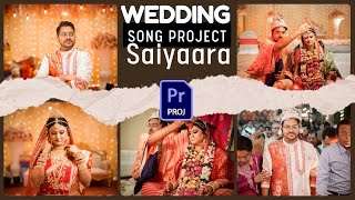 Wedding song Project for Premiere Pro | Saiyaara | Mantra Wedding Projects #weddingproject