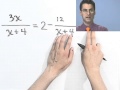 Solving Linear Equations Involving Rationals