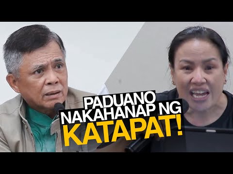 "HlNDl kami TAKOT sayo!" | Atty.TRlXlE may MATlNDlNG hamon kay PADUANO a.k.a Cong CONTEMPT!