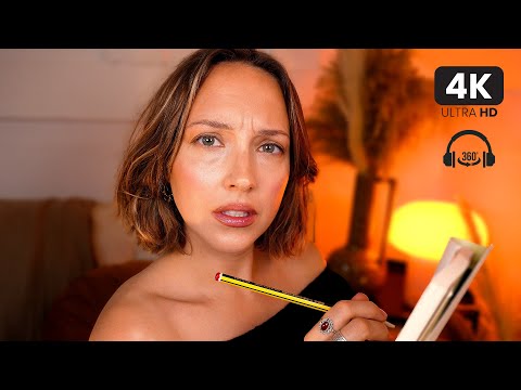 ASMR Concerned Studying Your Eyes, Face & Body ✨ Instructions with Intense Personal Attention