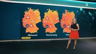 Anna Gröbel - Wetter :NEWSTIME - Pro7 - 22. Juni 2026 #weather #wetter
