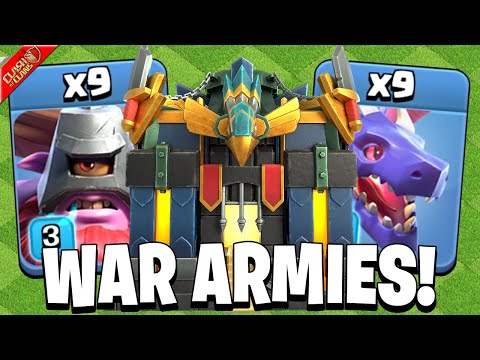 Easy TH17 War Attack Strategies! (Clash of Clans)