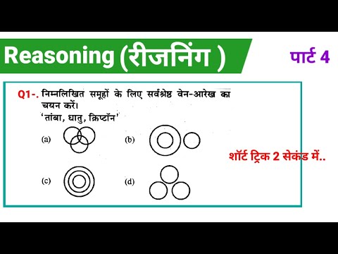 Reasoning प्रैक्टिस सेट 4 for SSC CGL CHSL CPO MTS GD Group D NTPC UPSI ALP दरोगा ARMY NAVY BANKING