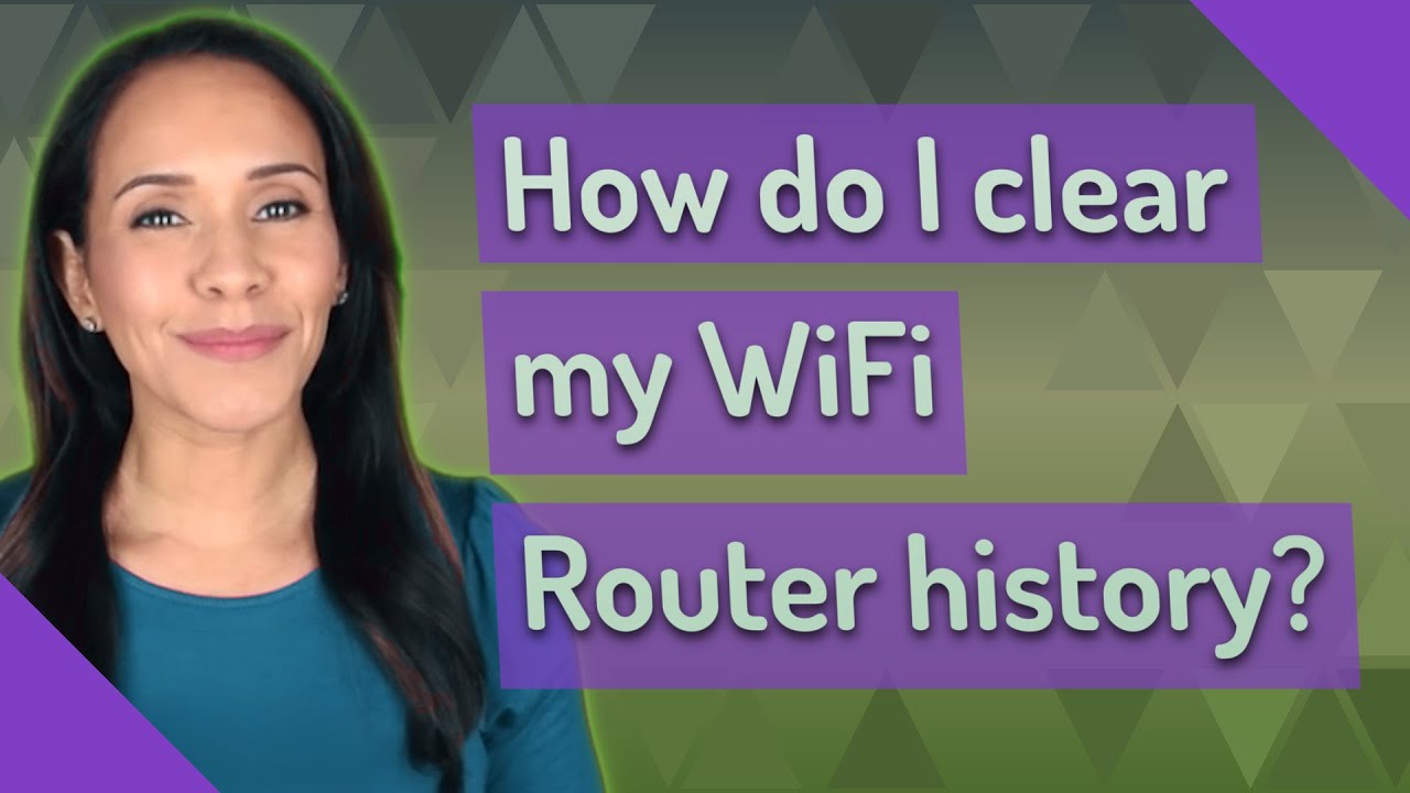 How To Delete Wifi History