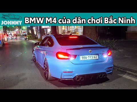 BMW M4 của dân chơi Bắc Ninh dạo phố đêm Hà Nội