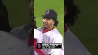 On this date in 2004, the Red Sox complete the first and only 3-0 comeback in MLB Postseason history