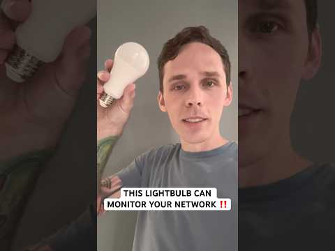 THIS LIGHTBULB CAN MONITOR YOUR NETWORK
