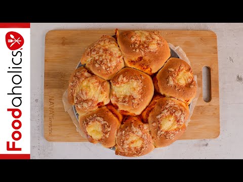 Γεμιστά ψωμάκια μαργαρίτα | Foodaholics