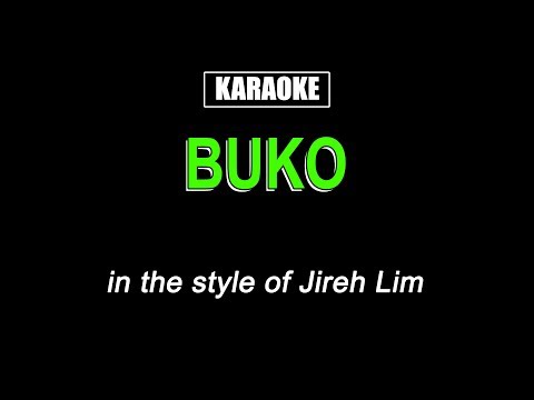 Buko – Jireh Lim – HQ Karaoke