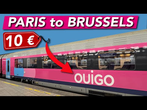 The NEW OUIGO - Paris to Brussels for 10€