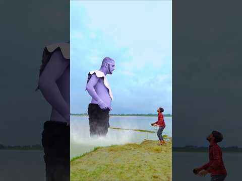 तामसी नदी का दानव 😱🤣 #funnyvideo #funny #shorts