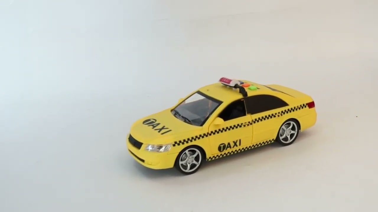 Машина Lanson Toys Taxi инерционная световые звуковые эффекты  - видео Машина Lanson Toys Taxi инерционная световые звуковые эффекты  - видео