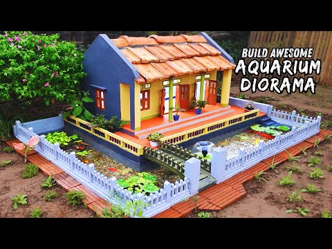 How to build awesome 2in1 aquarium for your garden