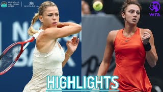 Camila Giorgi vs Jaqueline Cristian | Highlights | WTA Linz 2023