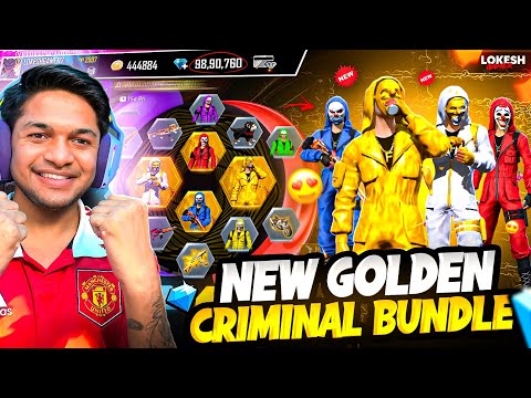 I Got New Criminal bundles First Look 😱 Garena Free Fire