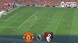 MANCHESTER UNITES vs AFC BOURNEMOUTH / PREMIER LEAGUE 2026/27
