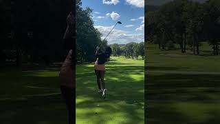 Amazing Golf Swing you need to see | Golf Girl awesome swing | Golf shorts | Waiyi Chan