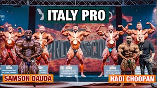 ITALY PRO 2026+ANDREA PRESTI secondo +SAMSON DAUDA IN GERMANIA+HADI CHOOPAN MR OLYMPIA