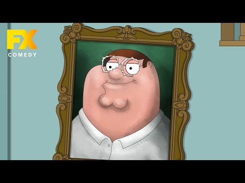 Podglądał żonę i utknął za obrazem 😂 | Family Guy: Głowa rodziny