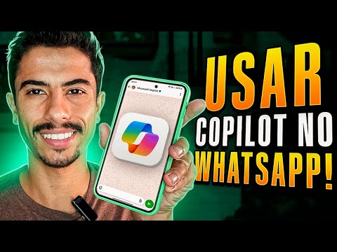 Como USAR O MICROSOFT COPILOT (INTELIGENCIA ARTIFICIAL) no WHATSAPP!