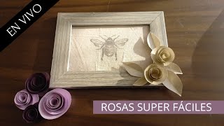 Rosas super fáciles  🌹