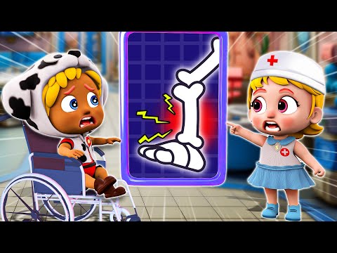 NEW Baby Boo Boo Song 👀💊 | X-Ray In The Hospital  | NEW✨ Funny Nursery Rhymes For Kids