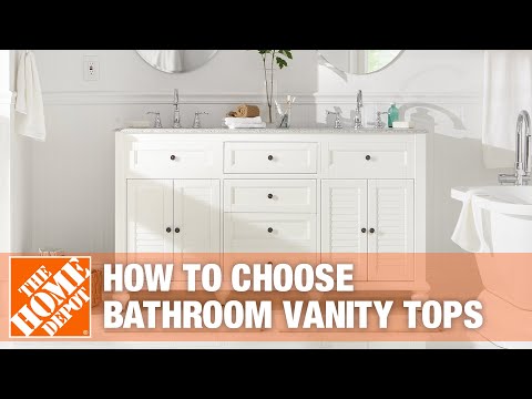 How To Install A Bathroom Vanity, Does Home Depot Install Bathroom Countertops