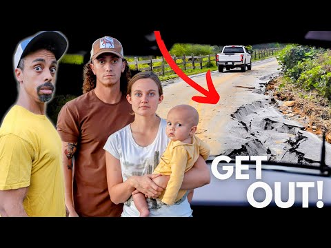 Family's SCARY attempt to FLEE HURRICANE HELENE'S Massive Destruction in North Carolina