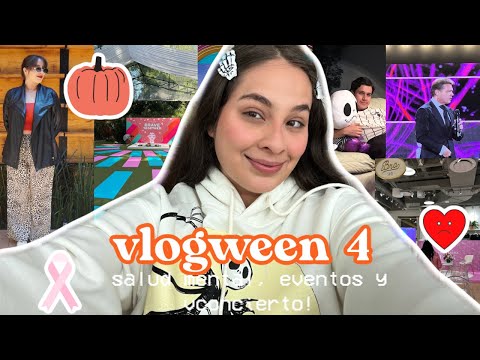 Vlogween: Salud mental, eventos de trabajo y concierto! SORTEO!