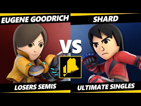 BWW v7.3.4 LOSERS SEMIS - Eugene Goodrich (Mii Gunner) Vs. Shard (Mii Brawler) Smash Ultimate - SSBU