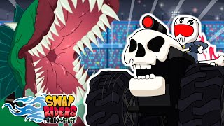 SWAP RIDERS 🕷️🤖 PIANTE GIGANTI E CAOS NELLA CITTÀ! 🌆⚡ CARTONI ANIMATI IN ITALIANO 🌍