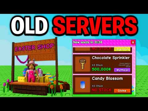 How To JOIN OLD SERVERS In Grow A Garden! (New Method)