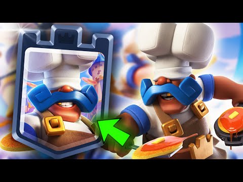 💥EL MEJOR MAZO CON EL COCINERO REAL ❗🔪NUEVA Tropa de Torre  Clash Royale