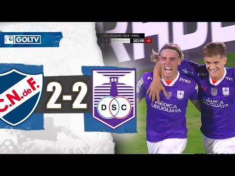 ROJA y PENALES en UNA FINAL de LOCURA | Nacional 2-2 Defensor Sporting | Copa Uruguay