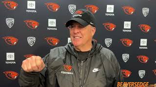 Oregon State DC Mike MacIntyre Talks Spring Progress & MORE