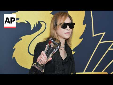 YouTube video thumbnail: Yoshiki Honored at Asian Hall of Fame