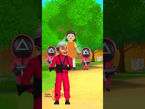 Kasihan Upin Ayahnya Sudah Tiada Ikutan Squid Game #shorts  #kartun #animasi #trendingshorts