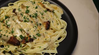 Chicken Fettuccine in Cajun Cream Sauce ❤️🤤