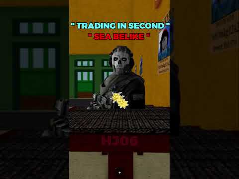 TRADING IN SECOND SEA BELIKE.... ( Blox Fruits )