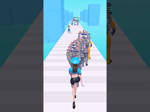 Police Stack Run #gameplay #games #funnygame #shorts