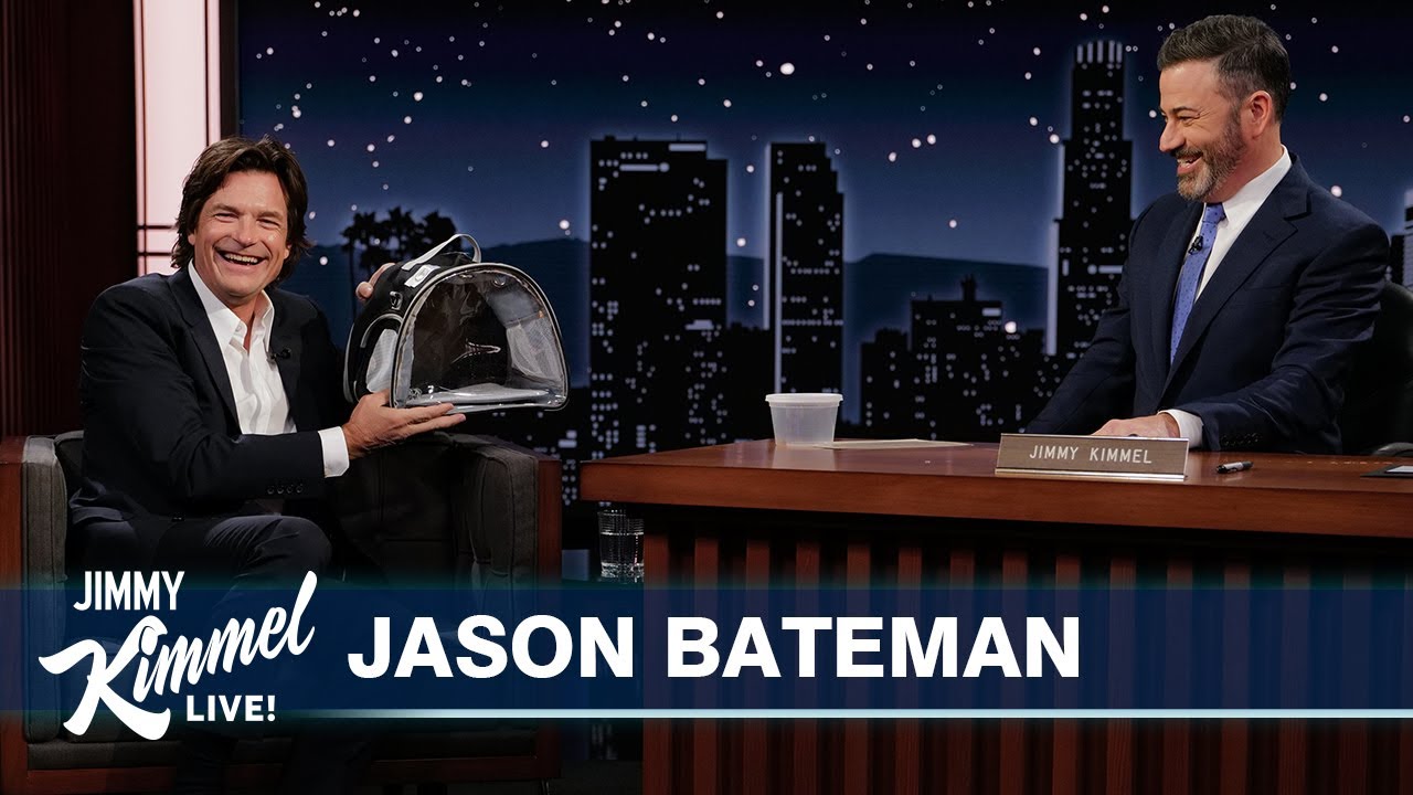 Jason Bateman on Jimmy s Love of the 80s, New Movie Air & Duping the Kimmels into Owning a Gecko