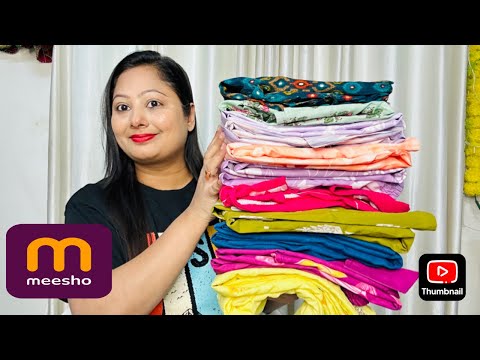 Meesho Kurti/Kurta set/Co-ord set Haul Starting Rs 293/-🥰Tryon🥰Honest Review 🥰Rimajain