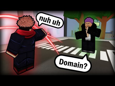 TROLLING with WORLD SLASH in Roblox Jujutsu Shenanigans